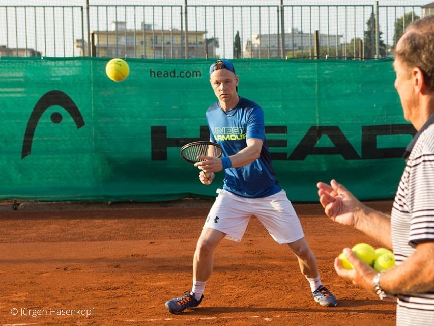 Tennis Schule des Lebens